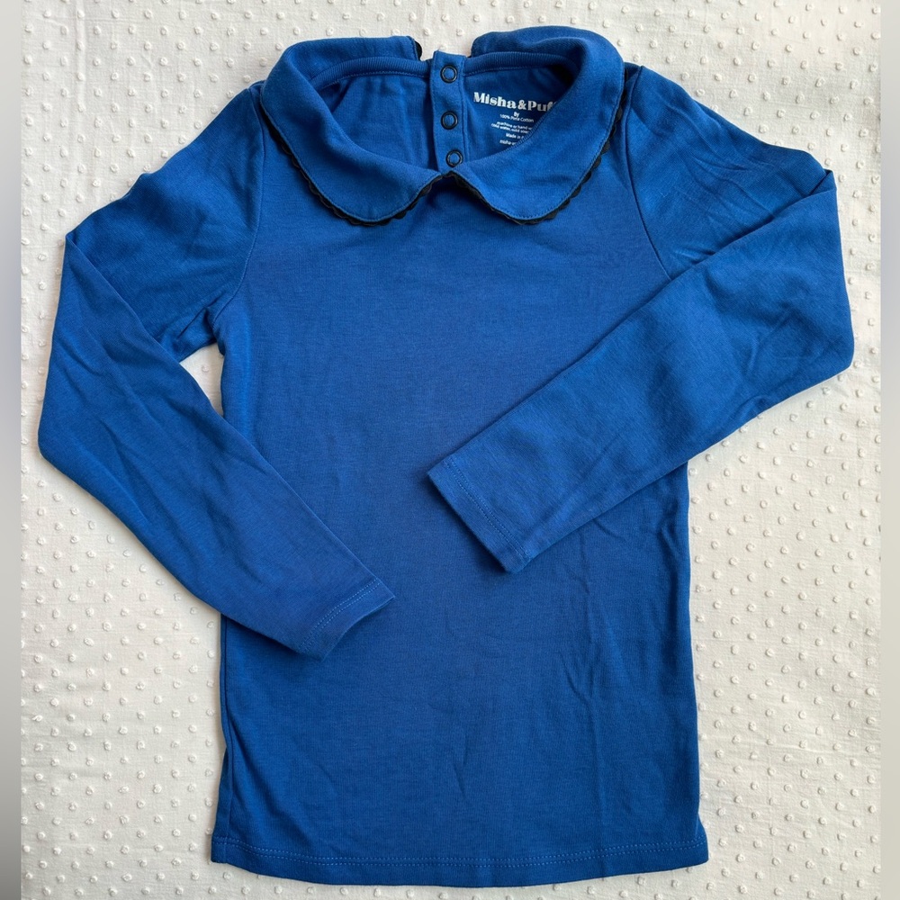 Misha and Puff Peter Pan collar tee
